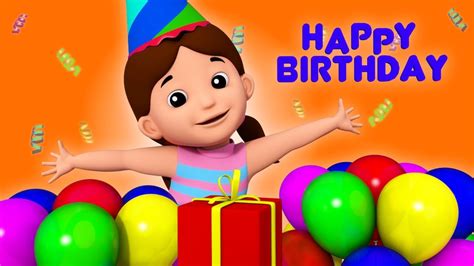 Happy Birthday Birthday Song Nursery Rhymes Childrens Song 3d Rhymes