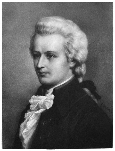 Wolfgang Amadeus Mozart 1756 1791 Painting By Granger