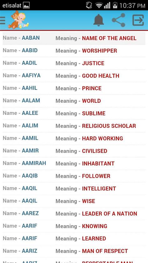 Unique Islamic Names For Baby Boy With Meaning