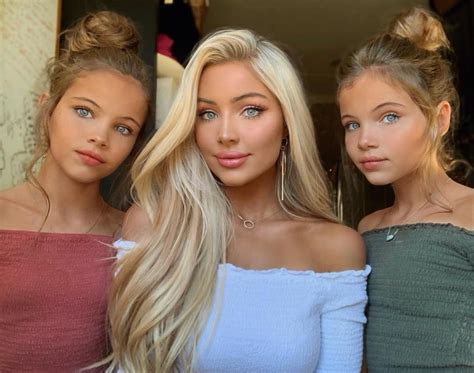 katerina rozmajzl and her little sisters faces
