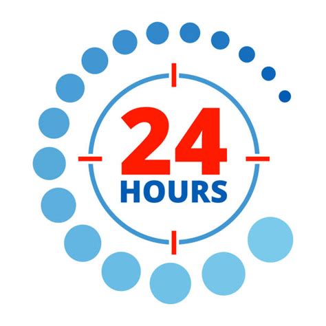 24 Hour Clock Face Illustrations Royalty Free Vector Graphics And Clip
