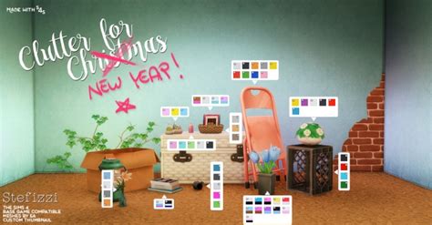 Clutter For Christmas At Stefizzi Sims 4 Updates