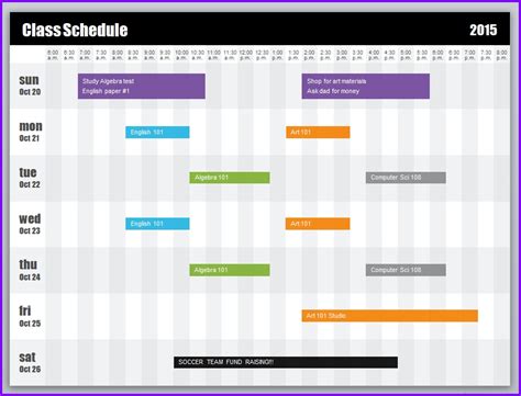 12 Excel Templates For Scheduling Doctemplates