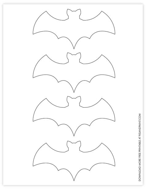 Cute Bat Outline