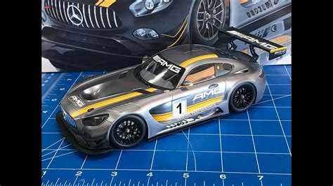 Building The Tamiya Mercedes Amg Gt Step By Step Youtube