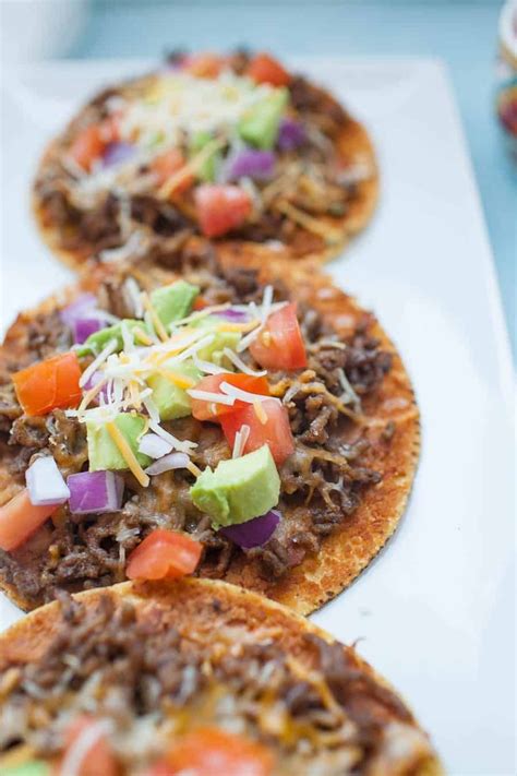 Here, 71 of the best ground beef recipes we could find. Easy Ground Beef Tostadas | Recipe | Tostadas, Food recipes, Ground beef