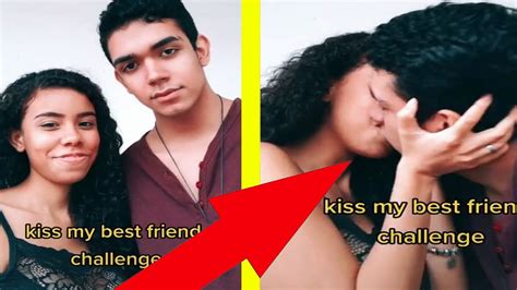 I Tried To Kiss My Best Friend Tiktok Challenge Youtube
