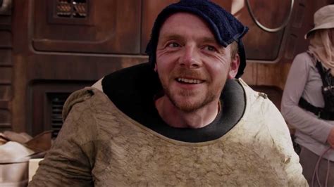 Simon Pegg Shows Genius By Fan Casting Himself As This Star Wars