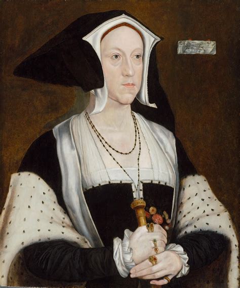 Follower Of Hans Holbein The Younger Lady Margaret Wotton Marchioness