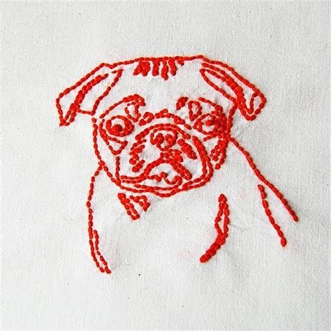 Miniature menagerie engraved flourish | urban threads: The Craftinomicon: Embroidered Line Drawings