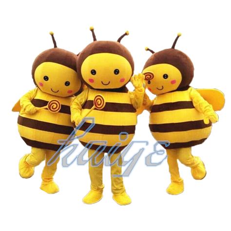 Mascot Costumes Adults Bee Adult Size Mascot Costume Bee Bee Mascot