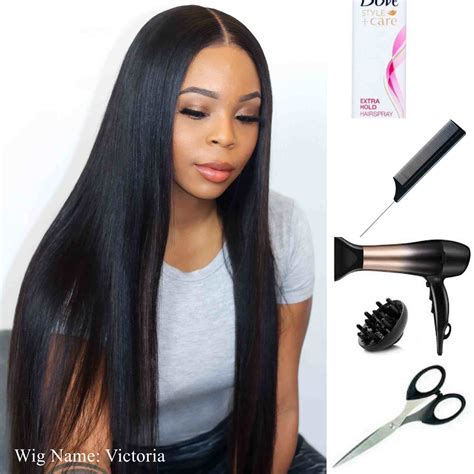 the easy beginner friendly method to install a lace front wig without anwig make your hair