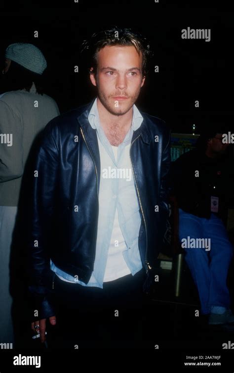 Las Vegas Nevada Usa 10th March 1995 Actor Stephen Dorff Attends The