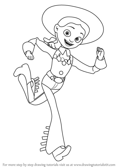 How To Draw Jessie From Toy Story Jessie