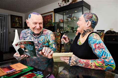Senior Couple Breaks World Record For Most Tattoos On The Body Huffpost Uk Post 50