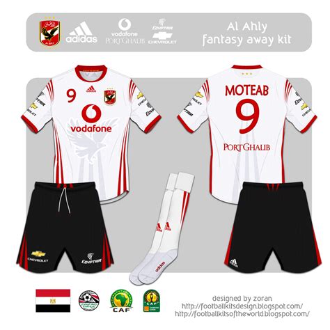 Keep support me to make great dream league soccer kits. football kits design: Al Ahly fantasy kits