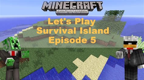 Minecraft Xbox 360 Let S Play Survival Island We Have Found The End Ep 5 Youtube