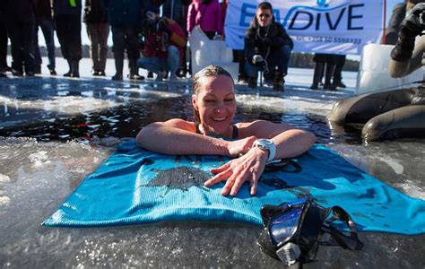 Video Classics Finnish Free Diver Sets Record Swimming Under Frozen