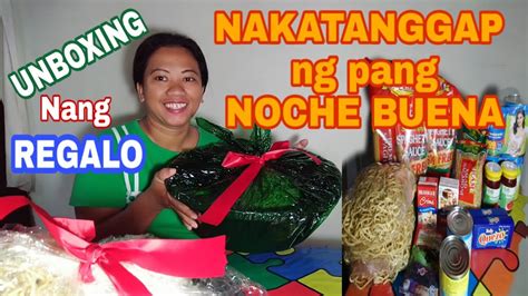 Unboxing Sa Pang Noche Buena Youtube