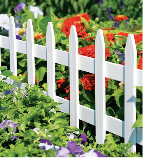 white wooden garden picket fence 36 in x 18 in rc74w greenes fence greenes fence company