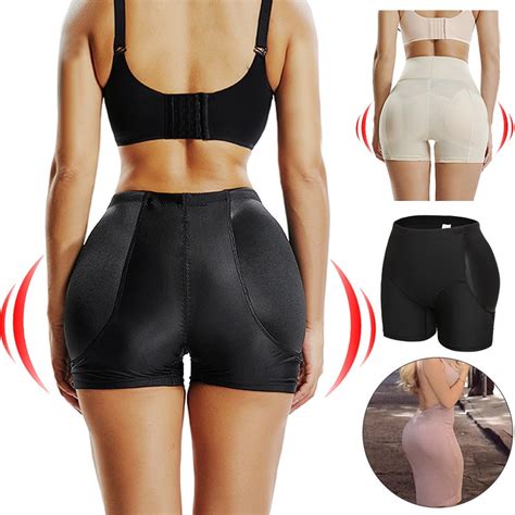 Sexy Women 4pcs Pads Enhancers Fake Ass Hip Butt Lifter Shapers Control Panties Padded Slimming