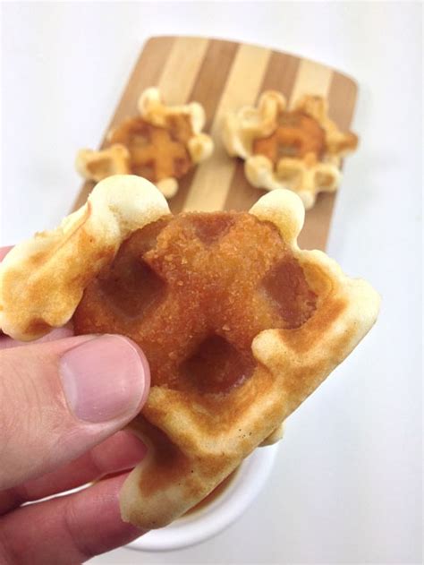 Waffle Breaded Chicken Nuggets Food Recipes And Videos