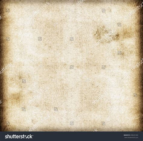 Dirty Old Canvas Paper Background Texture Stock Photo 238225183