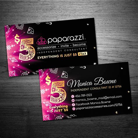 Paparazzi business cards free personalized paparazzi | etsy. Paparazzi Business Cards, paparazzi business card, paparazzi jewelry, paparazzi accessories, ma ...