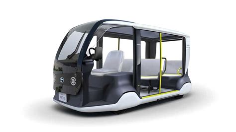 Toyota Unveils Electric Accessible People Mover For Olympic Games