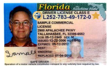 Florida Id Example When You Go To A Driver License Office Flickr