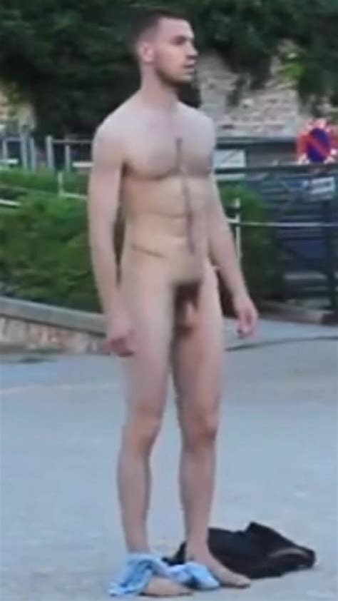 Naked Group Of Men In Public Performance Thisvid Com