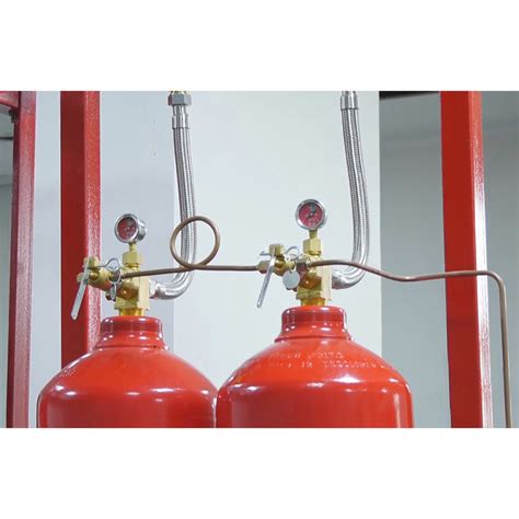 17 2Mpa IG541 Inert Gas Fire Suppression System For Effective Fire