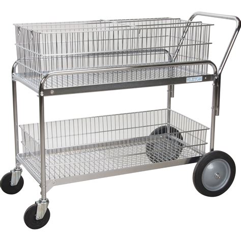 Find here wire mesh, wire cloth manufacturers, suppliers & exporters in india. KLETON Wire Mesh Office Mail Cart | Waymarc Industries Inc