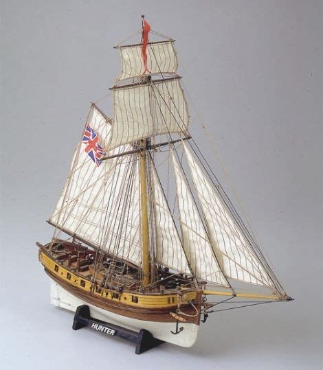 Ship Model Mamoli Hunter British Armed Cutter 1797 Models
