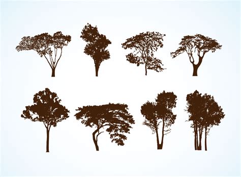 Download Free Vector Trees