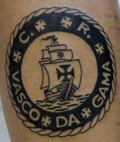 Oitavas da libertadores terá confrontos entre brasil e. Tattoo emblema do Vasco. | Tatuagem braço