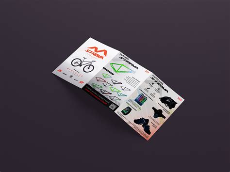Bicycle Pamphlet Behance