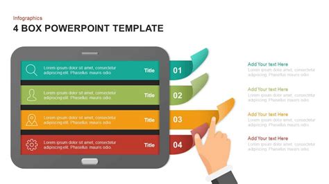 4 Box Powerpoint Template And Keynote Diagram