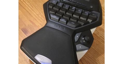 Logitech G13 Gaming Keypad Lap Holder By Majorocd Download Free Stl