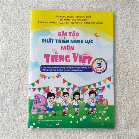 Bài Tập Phát Triển Năng Lực Tiếng Việt 3 Tập 2 Nhà Sách Sư Phạm Tvhl