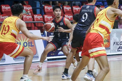 Letran Ousts Guang Ming College In Filoil Play In Abs Cbn News