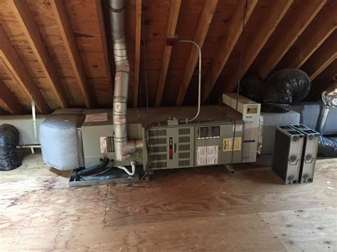 Enclosing Hvac Unit Currently In Unconditioned Attic Space Diy Home