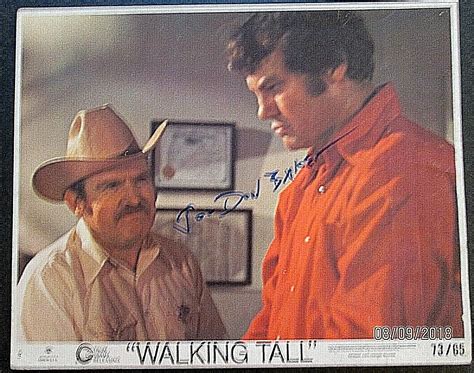Joe Don Baker As Buford Pusser Walking Tall Autograph Photo Cult Film Ebay