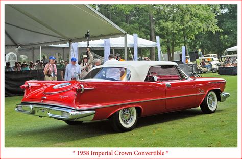 1958 Imperial Crown Convertible The July 27 2014 Concours Flickr