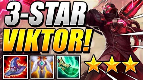 New Viktor ⭐⭐⭐ 3 Star Death Ray Tft Teamfight Tactics 1012 Mid Set