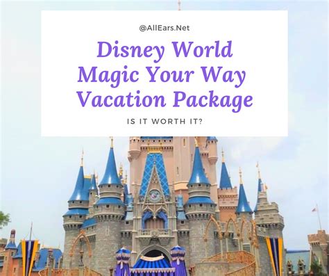 Walt Disney World Vacation Packages Allearsnet