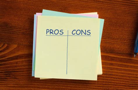 Pros And Cons Stock Photos Pictures And Royalty Free Images Istock