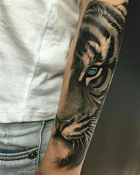 TK Tiger Hand Tattoo Mens Tiger Tattoo Hand Tattoos Tiger Tattoo
