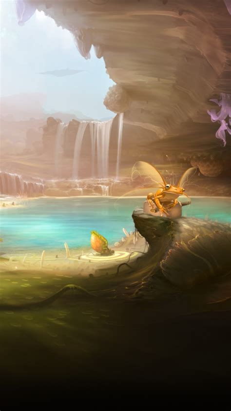 Page 3 for forest wallpapers in ultra hd or 4k. Wallpaper fantasy, 4k, HD wallpaper, forest, frog, pond, flowers, OS #256