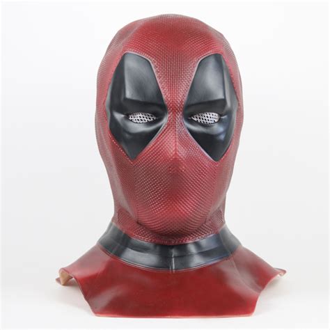 Marvel Deadpool 2 Pvc Mask Breathable Full Face Helmet Cosplay Props
